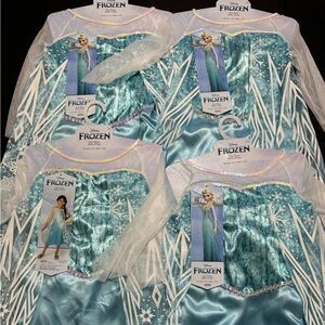 Disney Frozen Elsa Dress Fits 4-6x.